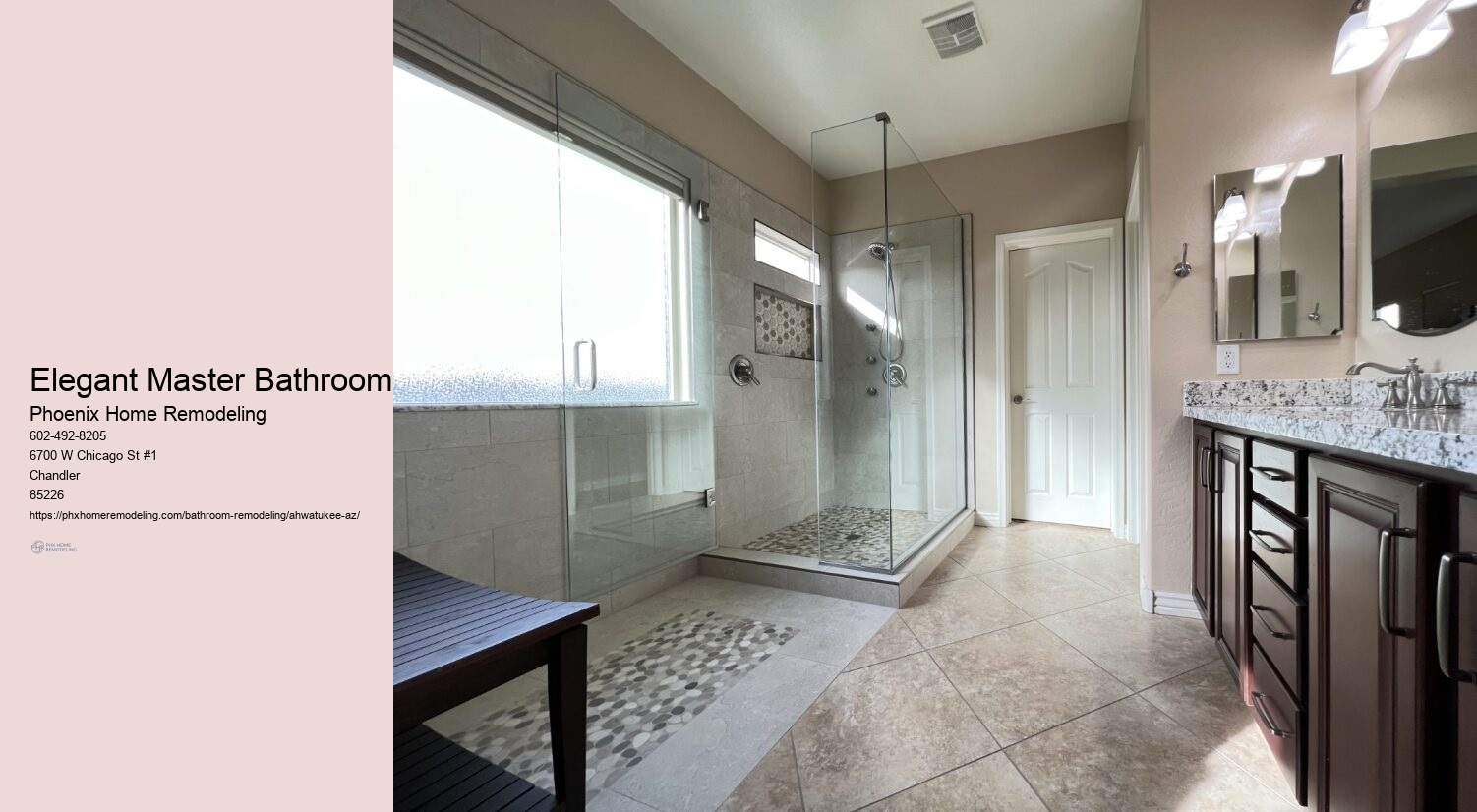Elegant Master Bathroom