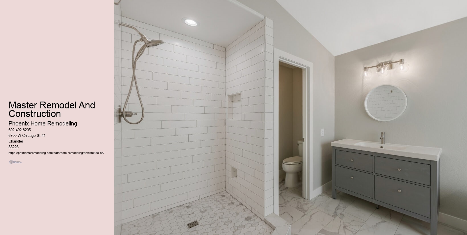 Master Remodel And Construction