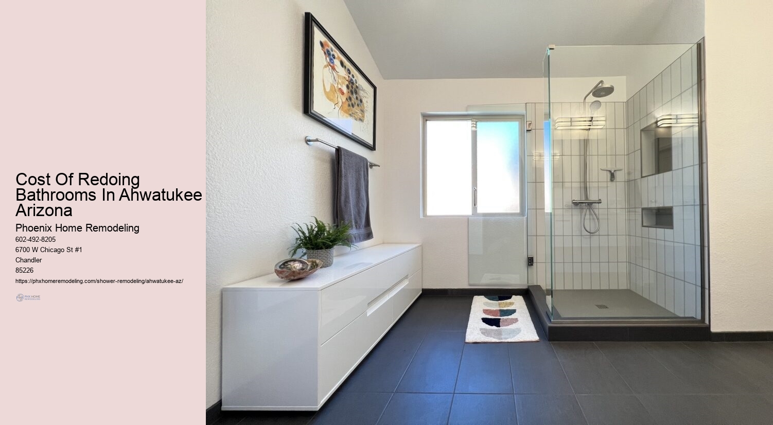 Ahwatukee Shower Space Maximization