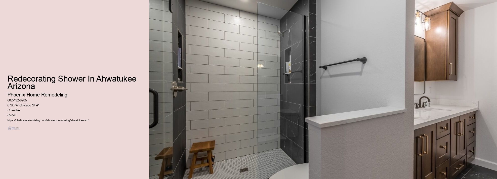 Smart Shower Renovation Ahwatukee