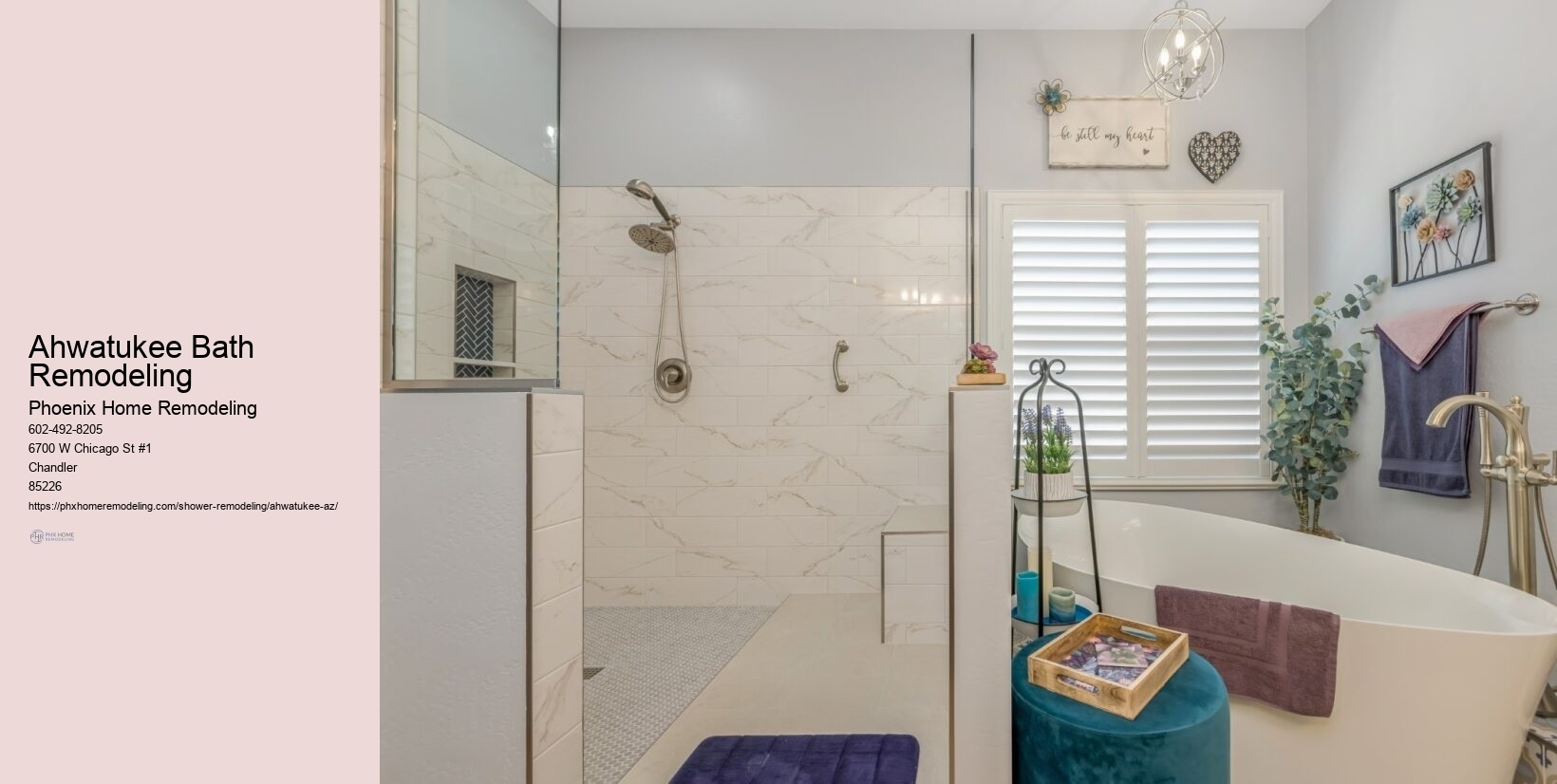 Barrier-Free Shower Ahwatukee